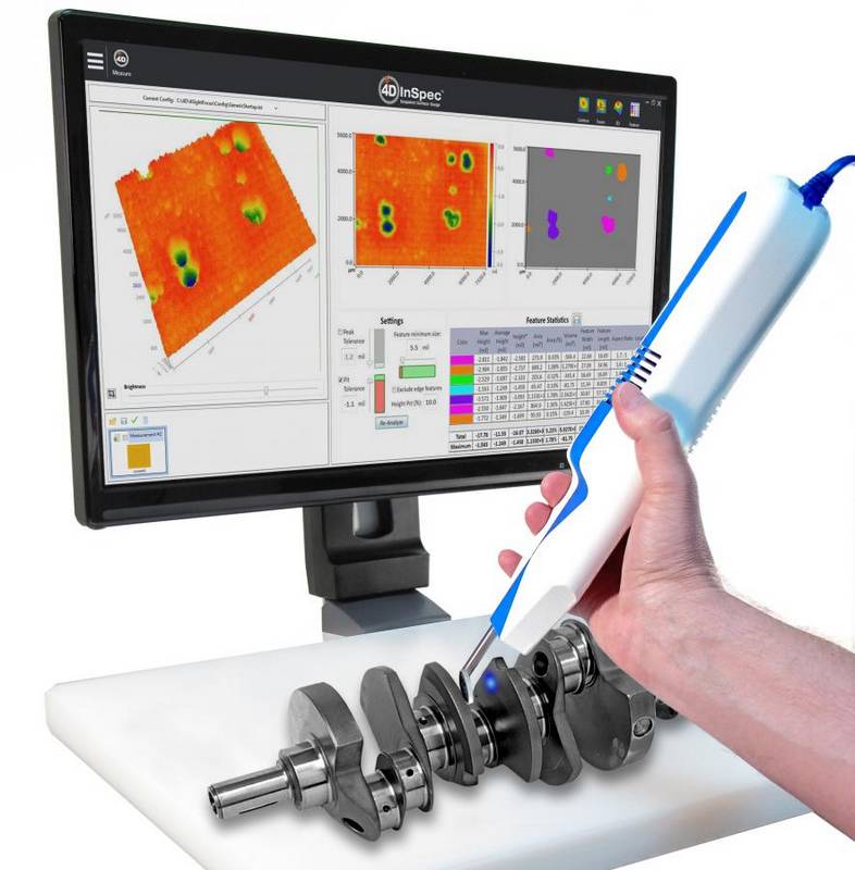 Appareil de mesure de planéité 4D InSpec