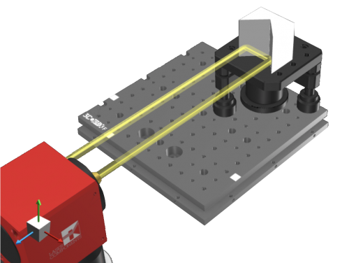 Logiciel de simulation Design 3D pour faisceau laser