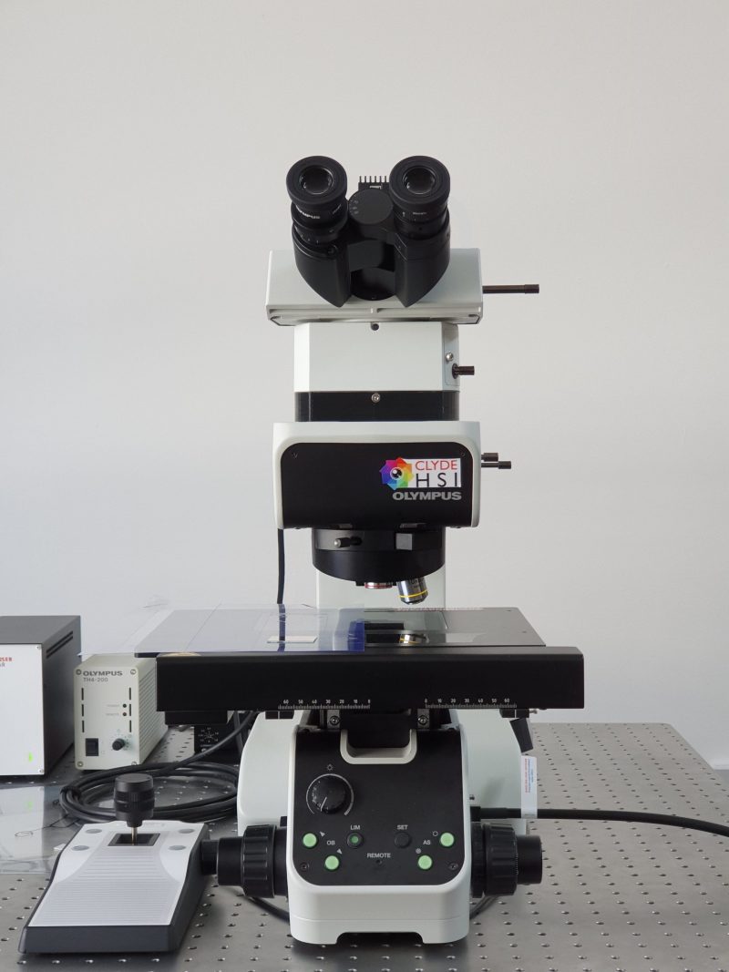 Microsope numérisation hyperspectrale