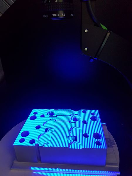 Mesure de précision avec scanner 3D