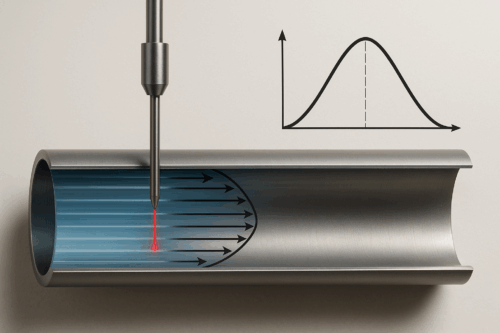 Mesure du gradient de vitesse