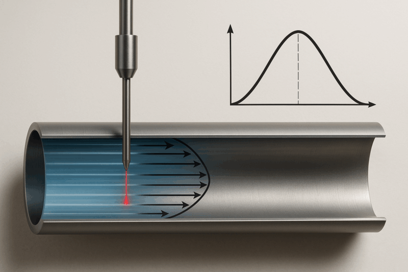 Measurement of the velocity gradient